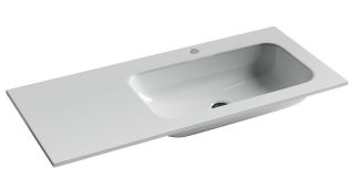 Мебельная раковина Ceramica Nova Element CN7015 чаша справа 101см белый